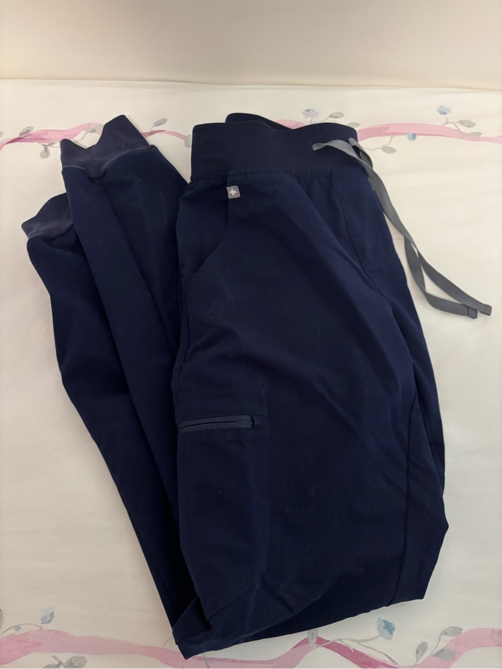 Figs Navy Zamora Jogger Style Scrub Pants
